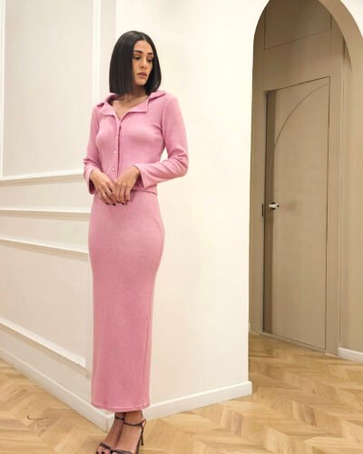 Stretch polo dress - Image 3