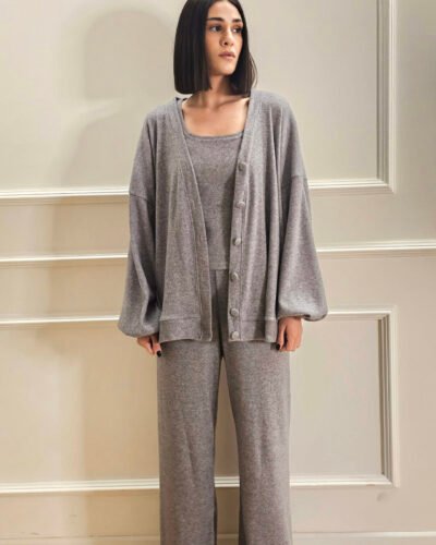 Knit moher lounge wear set - Image 2