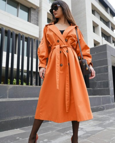 Orange Trenchcoat