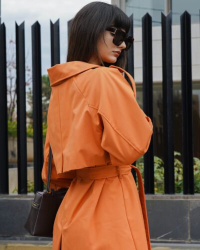 Orange Trenchcoat - Image 2