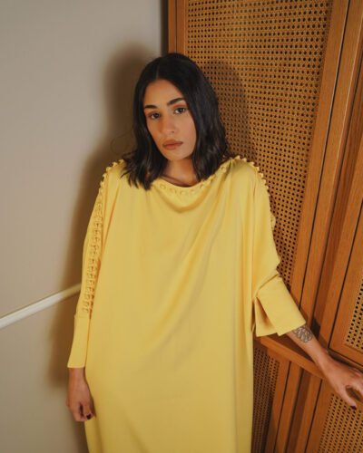 Satin Silk Kaftan - Image 3