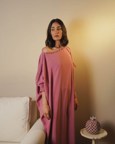 Satin Silk Kaftan - Image 2