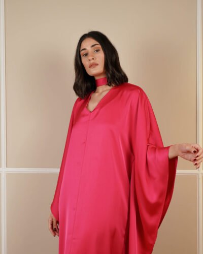 Satin Silk Kaftan - Image 2