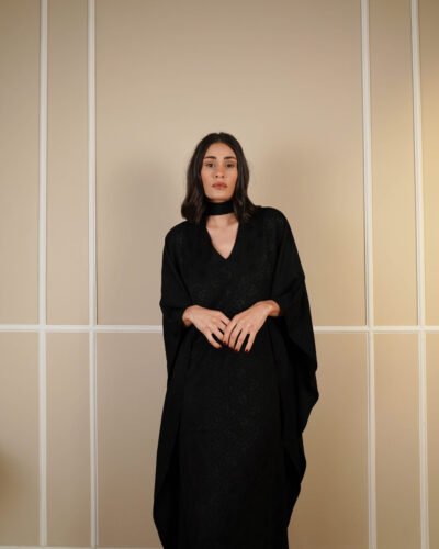 Satin Silk Kaftan - Image 4