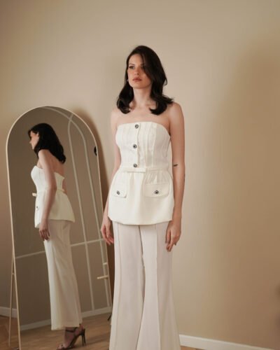 Demi couture corset ensemble